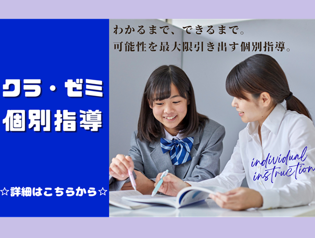 総合予備校クラ・ゼミの個別指導コース紹介